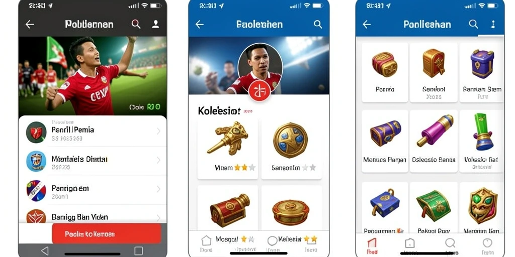 Tampilkan berbagai mode permainan yang menarik.
