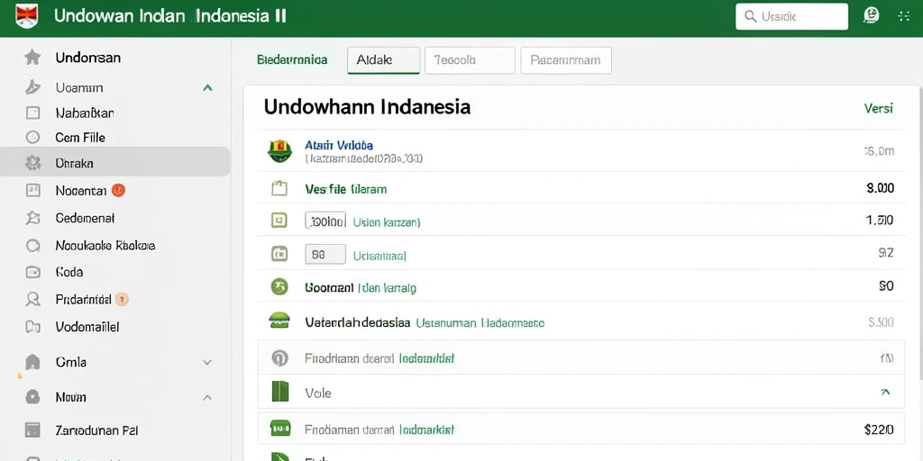 Tampilan antarmuka yang intuitif dan menarik.